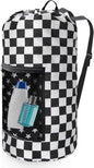 Positive Square Travel Laundry Bag Backpack, Portable with Adjustable Straps, Drawstring Closure & Mesh Pocket - Perfect for College, Apartment & Camping