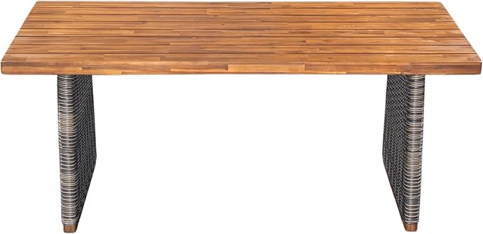 Christopher Knight Home Pasco Acacia Wood Outdoor Dining Table Set