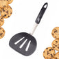 StarPack Premium Flexible Wide Silicone Turner Spatula - High Heat Resistant to 600°F, Hygienic One Piece Design, Non Stick Rubber Kitchen Utensil for Fish, Egg, Pancakes, Cookies & more (Stormy Grey)