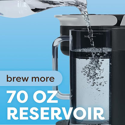 Keurig K-Brew + Chill Iced & Hot Single Serve Coffee Maker with QuickChill & MultiStream Technology, 70oz Reservoir, Strong Brew, Holiday Gift Favorite