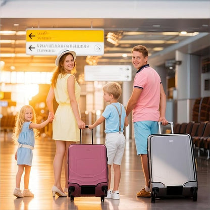 24 Inch Luggage Covers for Suitcase TSA Approved,Carry On Luggage Cover Protector Suitable 24-25 inch Clear 1.5mm Thickness Protector Bag PVC Clear Suitable for Long Travel Accessories