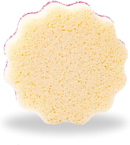 Stardrops – The Pink Stuff – SQeeZY Miracle Dual Sided Scrubber Sponge, Scratch Free Solution for Ultimate Home Cleaning - Perfect for Kitchens, Bathrooms, and Outdoor Use, 3-Pack