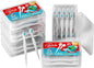 cleaings® Mini Disposable Toothbrush Set with Toothpaste – Travel Essentials, Portable Toothbrush for Women & Men, Camping, Road Trip, Vacation, 24 Count-Mint Flavor（Pack of 5）