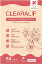 CLEARALIF Laundry Detergent Sheets, Magnolia, 64 Load, CLEARALIF Laundry Detergent Strips Eco Friendly & Hypoallergenic