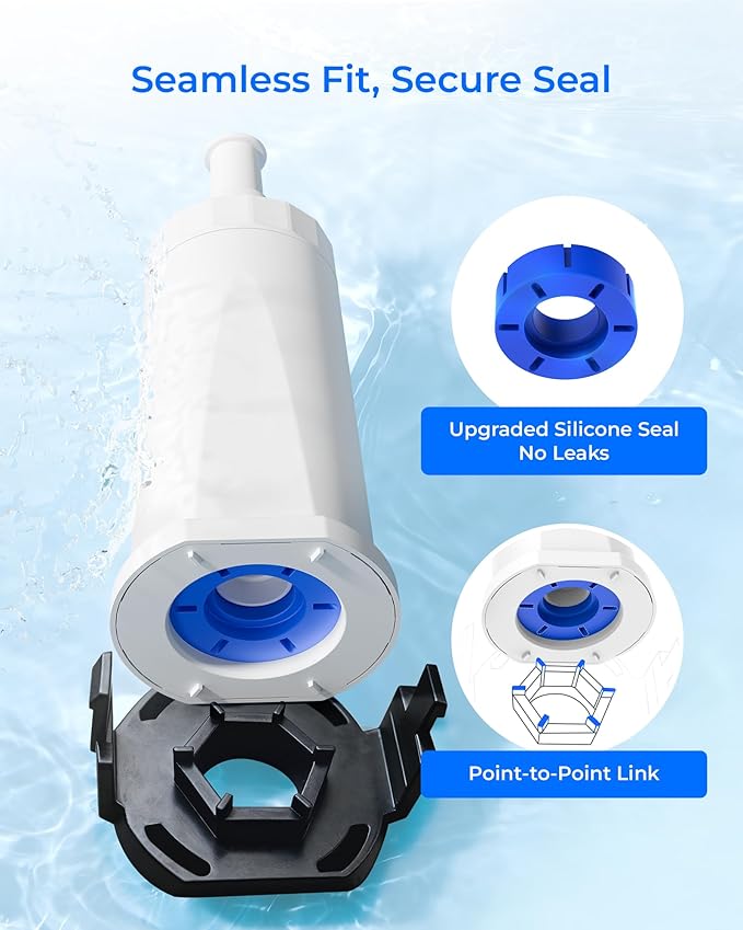 Waterdrop Coffee Filter, Replacement for Breville® Water Filter, Breville® Express Espresso Machine Water Filter, Breville® Barista Touch, Oracle® Touch BES990, TÜV SÜD Certified, 2 Packs