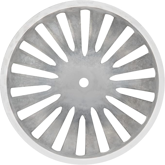 Leyso Heavy Duty Aluminum Drain Cover, Sink Drain Cover, Floor Drain Cover, Dome Strainer Cover for Compartment Sink, Kitchen, Outdoor, Garden, Restaurant 5-1/2" W x 2-1/4"H (3 PCS)
