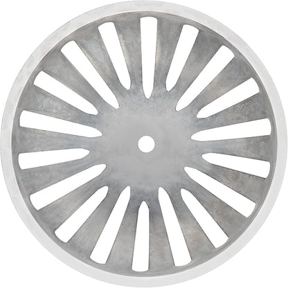 Leyso Heavy Duty Aluminum Drain Cover, Sink Drain Cover, Floor Drain Cover, Dome Strainer Cover for Compartment Sink, Kitchen, Outdoor, Garden, Restaurant 5-1/2" W x 2-1/4"H (3 PCS)