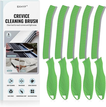 SXhyf Cleaning Brush - Hard Bristle Crevice Cleaning Brush, Multifunctional Gap Scrub Brush, Kitchen Essentials, Bathroom Cleaner Tools for Household Use, Home, Window, Toilet, Stove
