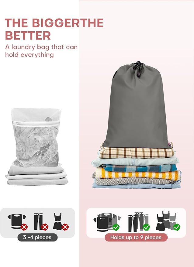 6 PCS Set Compression Packing Cubes for Travel, Lightweight Packing Organizer Bags Travel Essentials for Carry On, Suitcase, Home Closet - Grey