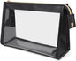 Clear Makup Bag, Clear Cosmetic Bags with Zipper Waterproof Small Travel Cosmetic Case Cute Make Up Pouch Mini Car Essentials for Women Travel Car Organizer
