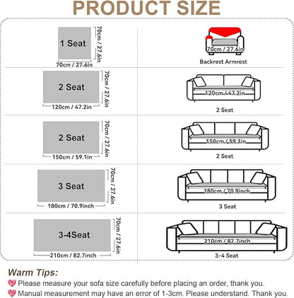 OTOB Couch Cover for Dogs Washable Pet Friendly, Non Slip Plush Funny Fuzzy Loveseat Sofa Cushion Slipcovers, All Seasons Geometric Jacquard Soft & Cozy Pet Bed Mat Protector (Gray, 27.6" x 47.2")