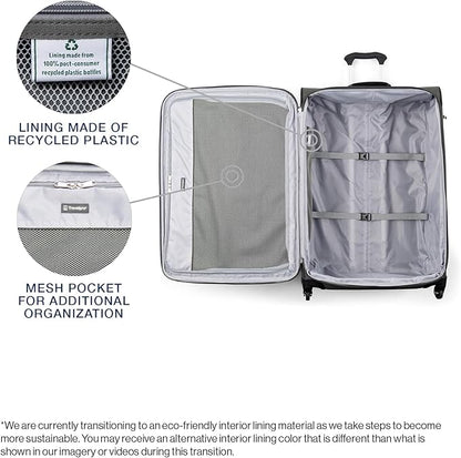 Travelpro Maxlite 5 Softside Expandable Checked Luggage with Spinner Wheels, Lightweight, 29-Inch — Shadow Grey