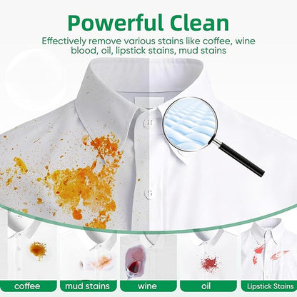 Travel Laundry Detergent Sheets Fisroa 120 Loads Eco-friendly Washing Detergent Sheets Plastic-Free Fresh Linen Scent Liquidless Laundry Strips for Camping Dorm