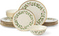 Lenox 899203 Holiday 18-Piece Dinnerware Set, Service For 6