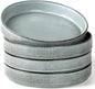 famiware Star 8.25" Pasta Bowls, Large Dinner Bowls Set of 4, Salad Bowl Plates, Shallow Bowls for Eating, Smoky Blue