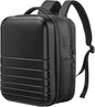 SOKOK Carry On Travel Backpack Waterproof Business Backpack Expandable with Laptop Compartment and Charging, Hardshell Computer Backpack for Men and Women, Black