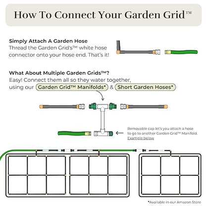 The Garden Grid | Preassembled Garden Watering System