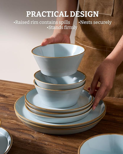 Famiware Saturn Dinnerware Sets, Ceramic Dishes