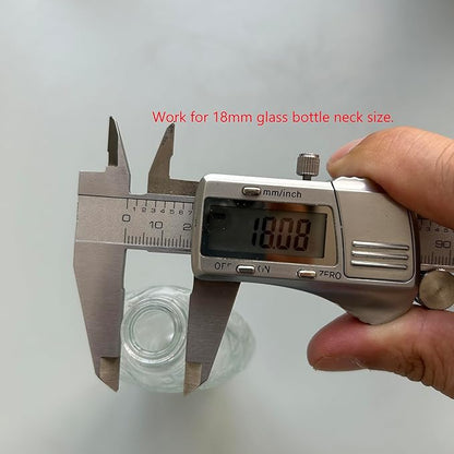 Yoolenatu Manual desktop perfume bottle crimping and capping tool machine, perfume bottle crimper,perfume bottle sealing machine (18 mm)