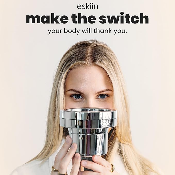 Filtered Showerhead - Best Shower Head With Filters For Healthy Hair & Skin - High Pressure Water Softener For Hard Water - Reduce Dandruff, Protect Colored Hair, And Soothe Dry Skin (Chrome)