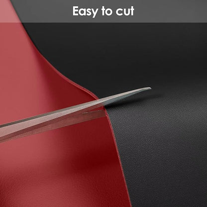 Dresser Cover - Can Be Used On Both Sides Waterproof and Easy to Clean Good Flatness Used for Dresser Table(Black+Wine Red 10x44)