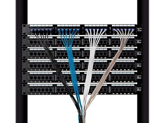Monoprice Cat6A 25ft White 10-Pk Patch Cable UTP 30AWG 10G Pure Bare Copper Snagless RJ45 SlimRun Series Ethernet Cable