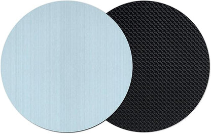 Sky Blue Thin Lines Coasters Set of 2, Absorbent Coasters