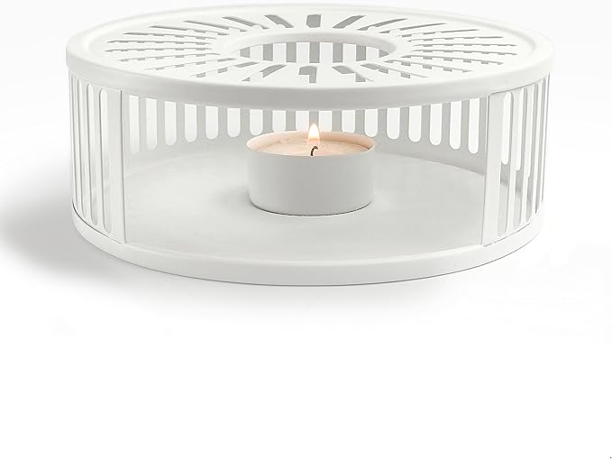 Creano Teapot Warmer Made of Stainless Steel with Tea Light Holder - Tea Warmer Suitable for All Teapots - Stable Does not Rattle