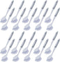 Hsei 20 Pcs Gray Kitchen Scrub Dish Brush Bulk with 11 Inch Handle Cleaning Dish Scrubber with Stiff Bristles Washing Scrub Brushes for Housekeeping for Pots and Pans, Kitchen Sink