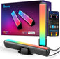Govee Smart LED Light Bars, Work with Alexa and Google Assistant, RGBICWW WiFi TV Backlights with Scene and Music Modes for Gaming, Pictures, PC, Room Decoration