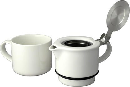 FORLIFE Tea for One with Infuser, 14-Ounce, Blue