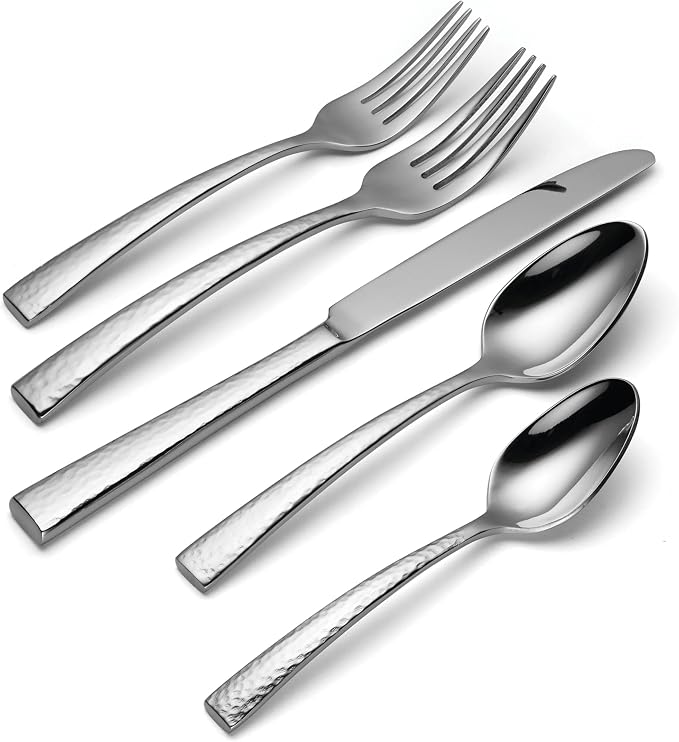 Oneida F032005A Cabria 5 Piece Fine Flatware Set, Service