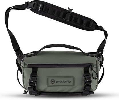 WANDRD ROGUE V1 6L Sling: Compact Camera Sling and Crossbody Bag with Fast Access, 3-Way Carry– Lightweight Everyday Bag Great for Travel, Photography, and Daily Use (Wasatch Green)
