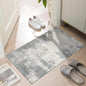 Ultra Thin Door Mat Indoor Entrance, 1/10 in Thin Door Mats for Inside Entry, Non-Slip Rubber Backing Washable Doormat, Fade Resistant, Absorbent, Low Profile Dirt Trapper, 30"X17",Distressed