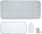 Seiritex Ironing Mat, Portable Ironing Pad 39.4 x 18.9 inch Table Top Iron Board 5 in 1 Travel Iron Blanket for Washer, Dryer, Counter top, Gray