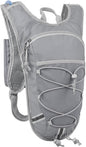Lightweight Hydration Backpack 2L Water Bladder Pack for Running, Cycling, Hiking – Anti-Theft Water Backpack with Phone Holder, Trekking Pole Holder & Reflective Strips for Men & Women