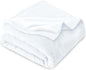 Bare Home Fleece Blanket - Kid Size - Ultra-Soft Lightweight for Bed, Sofa, and Couch - Luxury Microplush - Cozy Warm Blanket (Kid, White)