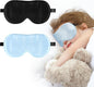 Silk Sleep Eye Mask for Kids, 100% Real Natural Pure Silk Sleeping Masks, Blindfold Sleep Eye Cover with Adjustable Strap, Soft & Lightweight Night Eyeshade for Boys Girls Teens (2 Pack)