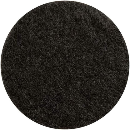 SOFTTOUCH 4799095N Heavy Duty 1 Inch Felt Furniture Pads to Protect Hardwood Floors from Scratches, Black, 48 Count