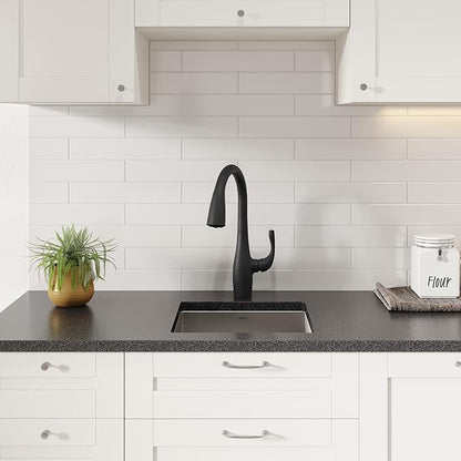 Kraus Kitchen Sink - Kraus Standart Pro 17-Inch Undermount Single Bowl, 16 Gauge Stainless Steel Kitchen Sinks, KHU101-17
