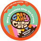 Crazy Cups Chocolate Coffee Pods, Mint Chocolate Chip Ice Cream Coffee Pods for K Cup Keurig Machines, Brew Hot or Iced, 22 Count