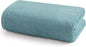 SEMAXE Bath Towel for Bathroom, 100% Cotton Towel with Hanging Loop and Smart Tag, Hotel & Spa Quality Soft Absorbent Towel, Gift Box Packaging, 1 Pc Blue Bath Towel, 54" L x 27" W