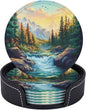 Mountains Nature Scenery Coasters