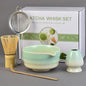 Matcha Whisk Set, 5pcs Japanese Ceremony Matcha Tea Kit Includes Ceramic Matcha Bowl with Spout, Bamboo Whisk & Holder, Traditional Scoop, Stainless Sifter, Gift for Matcha Lovers Beginner