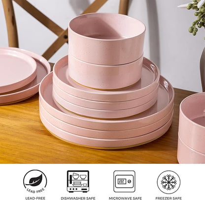 AmorArc Stoneware Dinnerware Sets