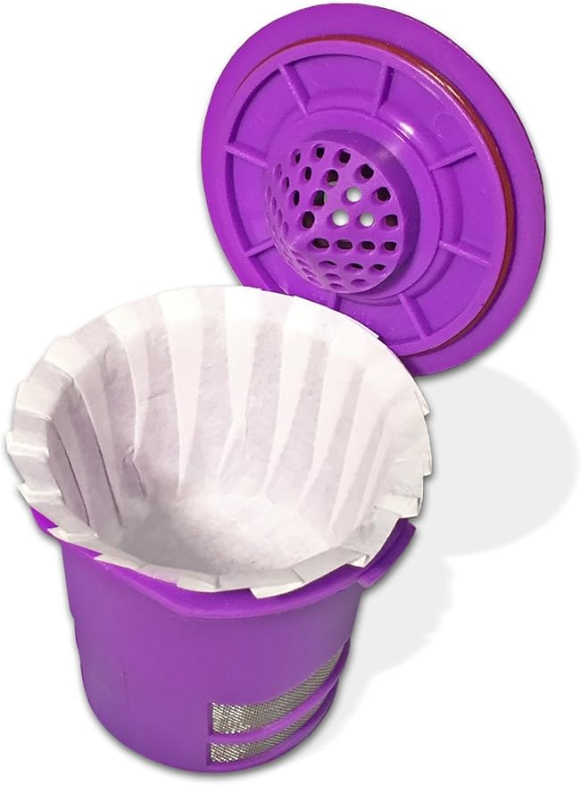 Ekobrew Universal Optional Paper Filters for Refillable K-cups for Keurig Brewers, 300 Count