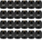 Scented Candles Gifts Set 24 Pack Soy Wax Travel Tin Jar Candles for Home 3.05 OZ for Mom for Christmas, Birthday, Thanksgiving, Mother's Day(Black)
