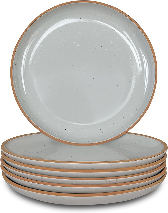 MORA Ceramic Plates Set, 7.8 in