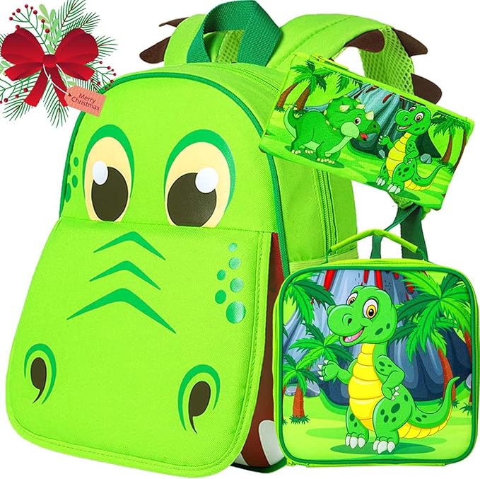 CCJPX Toddler Backpack for Boys Girls, Dinosaur Unicorn Cat Preschool Bookbag Kindergarten Cute School Bag