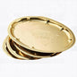4-Pack 15.7" x 11.8" Gold Serving Trays
